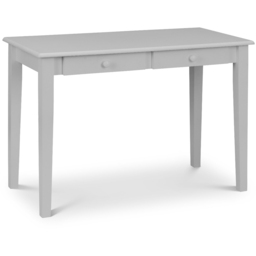 Julian Bowen Carrington 2 Drawer Grey Desk - thumbnail 2