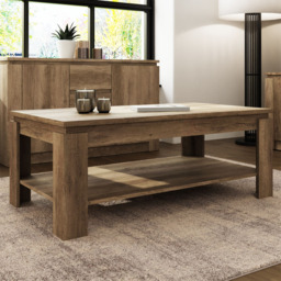 GFW Canyon Grey Oak Coffee Table - thumbnail 1