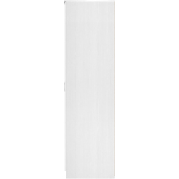 Crowndale Dorset 3 Door Signature White Mirrored Wardrobe Ready Assembled - thumbnail 3