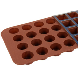 Home Baking Brown Traditional Shape Chocolate Silicone Mould - thumbnail 3