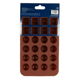 Home Baking Brown Traditional Shape Chocolate Silicone Mould - thumbnail 2