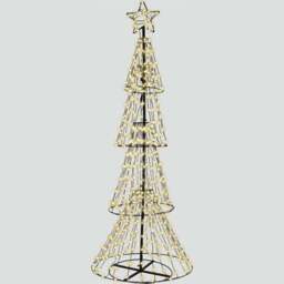 Xmas Haus Warm White 550 LED Christmas Tree 6.8ft - thumbnail 3