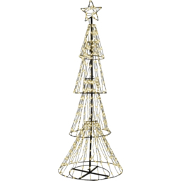 Xmas Haus Warm White 550 LED Christmas Tree 6.8ft - thumbnail 1