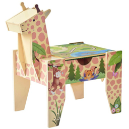 Teamson 2-in-1 Kids Jungle Giraffe Activity Table