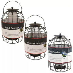 Marco Paul Seed Fat Ball and Nut Bird Feeder 3 Pack