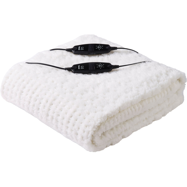 Beurer Indulgence King Size Plush Teddy Fleece Fully Fitted Heated Mattress Cover - image 1