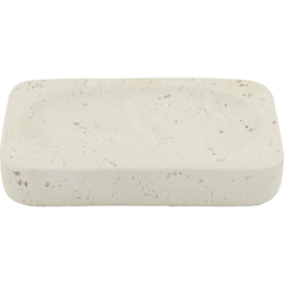 Neutral Stone Effect Soap Dish Beige