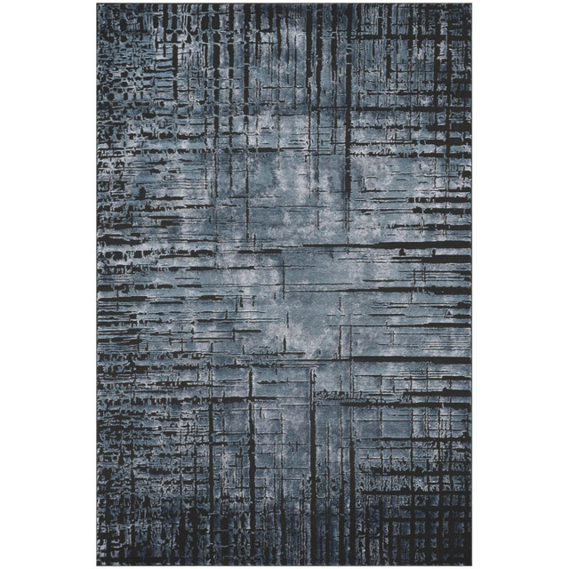 Desire Rugs Belgravia Metallic Sheen Nexus Design Navy Rug 200 x 290cm - image 1