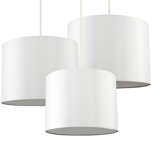 ValueLights Torbery Cream Nesting Pendant Light Shade 3 Pack - image 1