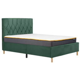 Loxley Green Double Fabric Bed - thumbnail 3