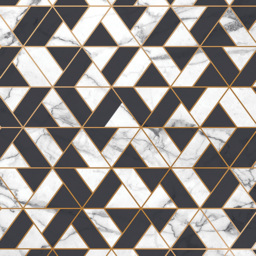 Origin Murals Marbled Textured Geometric White Wall Mural - thumbnail 2