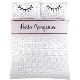 Rapport Home Hello Gorgeous King Size Multicolour Duvet Set - thumbnail 3
