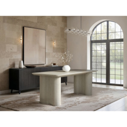 SOLACE+CO Zoya Eira Beige 6 Seater Dining Set - thumbnail 2
