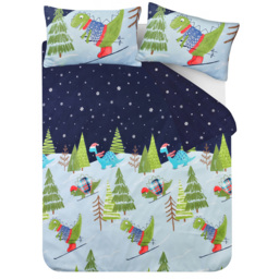 Smart Living Blue Double Dino Skiing Complete Set - thumbnail 3
