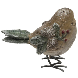 Rustic Robin Ornament Brown - thumbnail 3