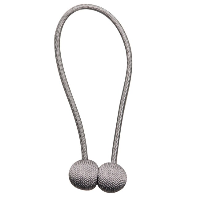 Grey Woven Ball Holdback
