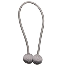 Grey Woven Ball Holdback