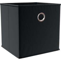 Vida Designs Durham Black Cube Storage Basket - thumbnail 2