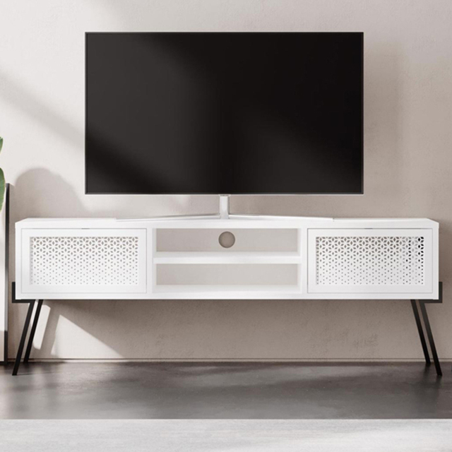 FWStyle Naive White 2 Door TV Unit - image 1