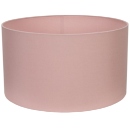 ValueLights Reni Large Blush Fabric Drum Shade