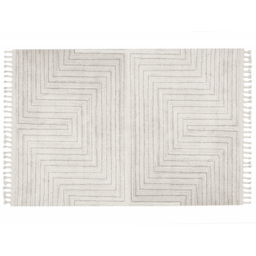 Esselle Home Arctic Maze Natural and Grey Rug 160 x 230cm - thumbnail 1