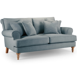 Eastwood Faro 2 Seater Small Denim Sofa - thumbnail 2