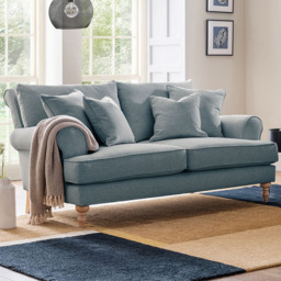 Eastwood Faro 2 Seater Small Denim Sofa