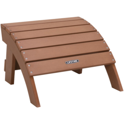 Lifetime Products Adirondack Brown Ottoman - thumbnail 2