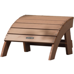Lifetime Products Adirondack Brown Ottoman - thumbnail 3