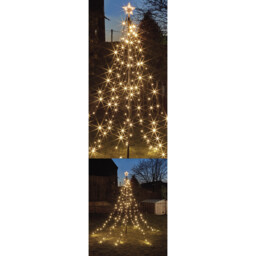 Winter Wonderland Maypole Light Christmas Decoration 2.3m - thumbnail 2