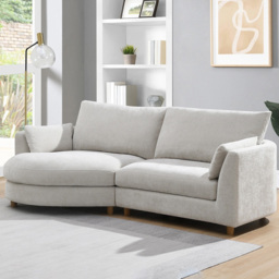 Bushwick Pearl 2 Seater Left Hand Facing Chaise - thumbnail 3