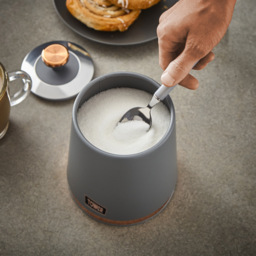 Tower 3 Piece Cavaletto Grey Canister Set - thumbnail 4