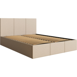 GFW Double Natural Fabric Ottoman Bed - thumbnail 2