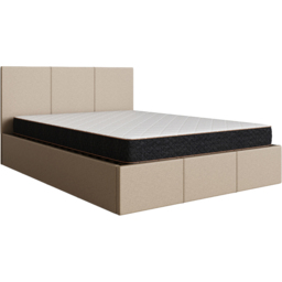 GFW Double Natural Fabric Ottoman Bed - thumbnail 3