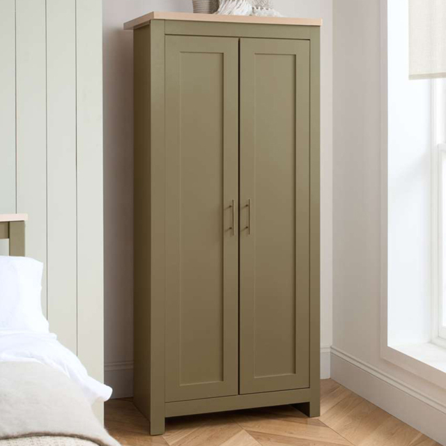 Birlea Highgate Oak 2 Door Wardrobe - image 1