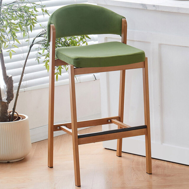 Vinnie Bar Stool Green - image 1