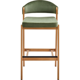 Vinnie Bar Stool Green - thumbnail 3
