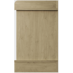 GFW Kempton 2 Tier Oak Shoe Bench - thumbnail 4