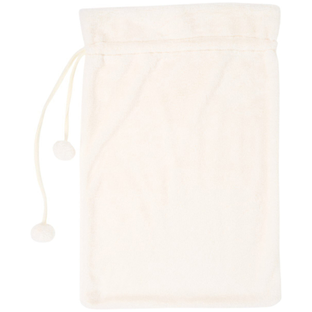 Faux Fur Present Sack Cream - image 1