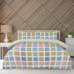 Smart Living Double Crosshatch Check Complete Set - thumbnail 1