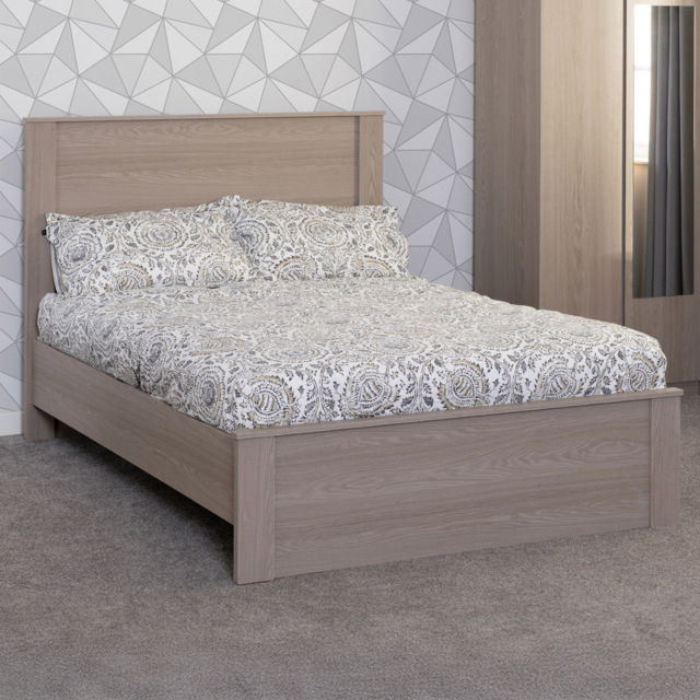 Seconique Paris Double Smoked Ash Effect Bed - image 1