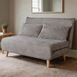 Home Source Lorena Double Grey Sofa Bed - thumbnail 1