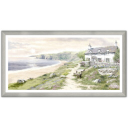 Macneil Coastal Haven Framed Art Neutral - thumbnail 1