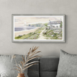 Macneil Coastal Haven Framed Art Neutral - thumbnail 3