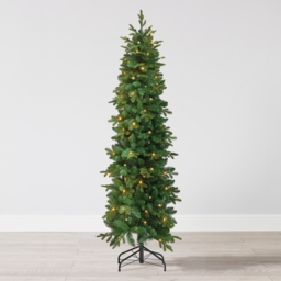 6ft Canterbury Green Fir Pre-lit Artificial Christmas Tree - thumbnail 2