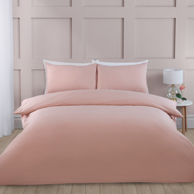 Cotton Duvet Set Blush King - image 1