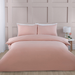 Cotton Duvet Set Blush King