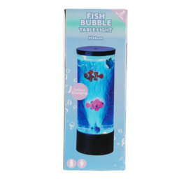 Colour Changing LED Aquarium Fish Bubble Table Light - thumbnail 2