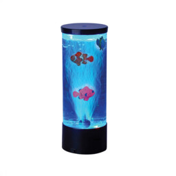 Colour Changing LED Aquarium Fish Bubble Table Light - thumbnail 3