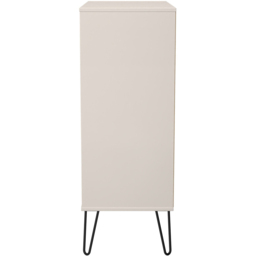 Crowndale Harlequin 5 Drawer Kashmir Matt Chest of Drawers Ready Assembled - thumbnail 4